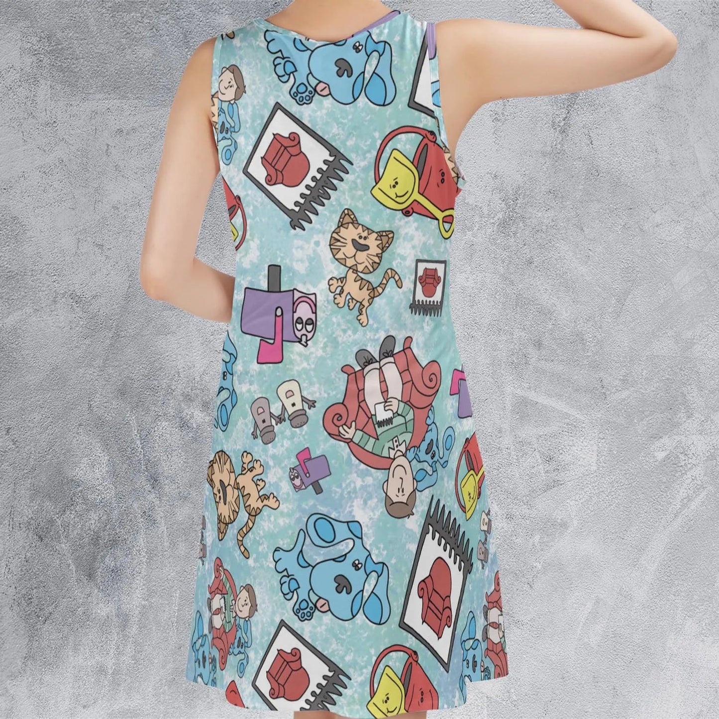 Casual Sleeveless Dress - TTTLEW18