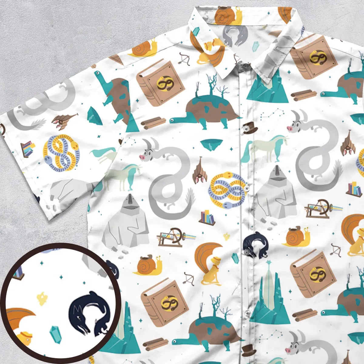 Short Sleeve Button Shirt - 3BAG8DPW