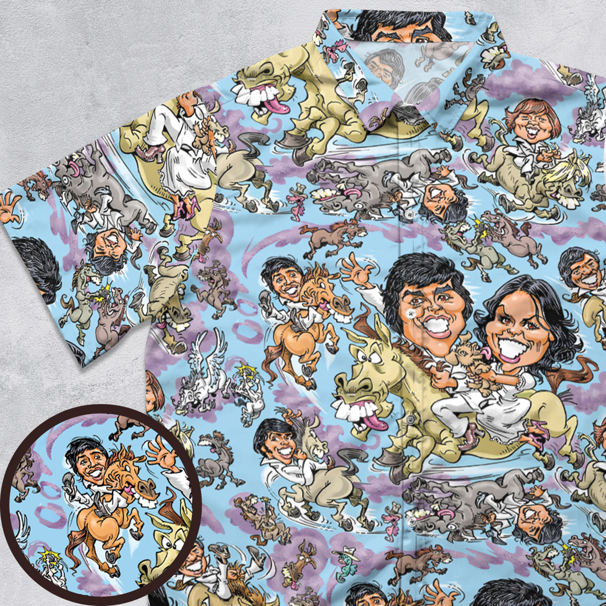 Short Sleeve Button Shirt - H6122LGF