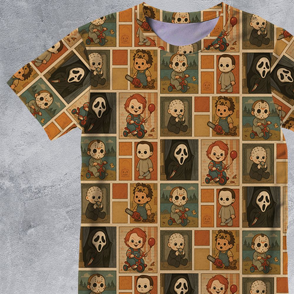 All-Over Print Unisex T-Shirt - BWQDE3PP -  - 2