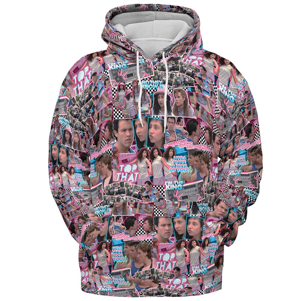All-over Print Hoodie - LMP4S5VH -  - 2