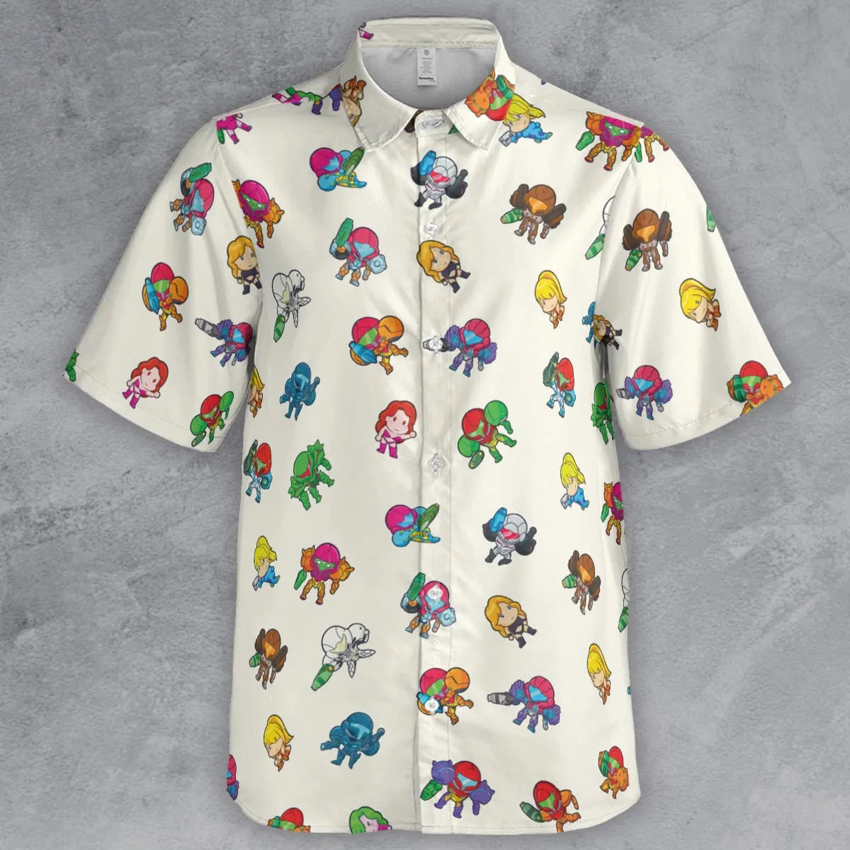 Short Sleeve Button Shirt - QRLW7D9J