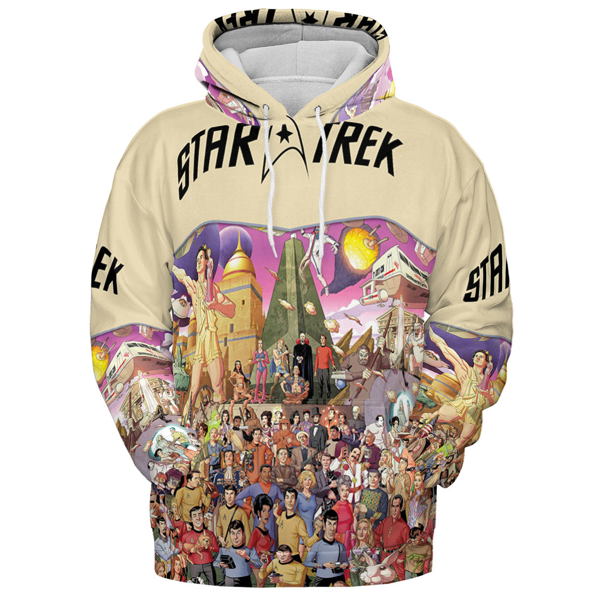 Full Print Hoodie - 192E77M1