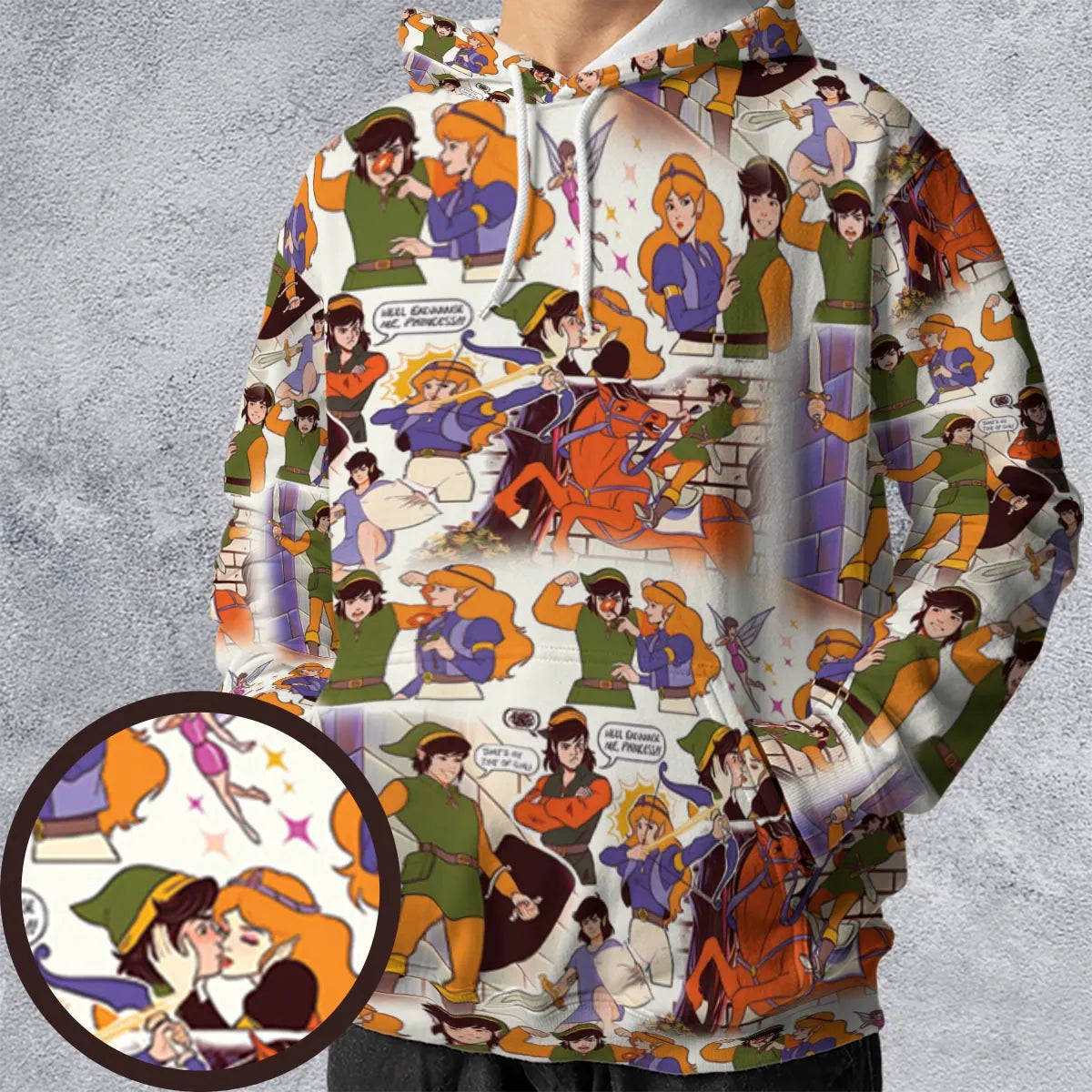 Full Print Hoodie - TZQ58JMB