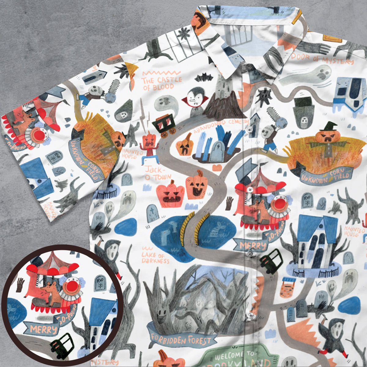 Short Sleeve Button Shirt - 16MK42NH