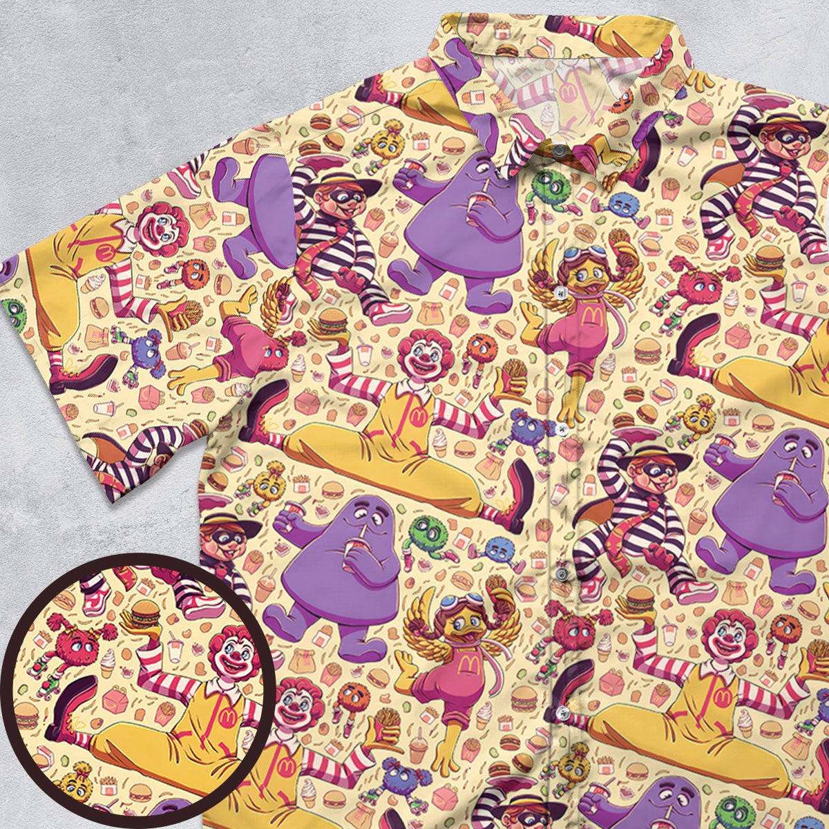 Short Sleeve Button Shirt - AJRSG2LX