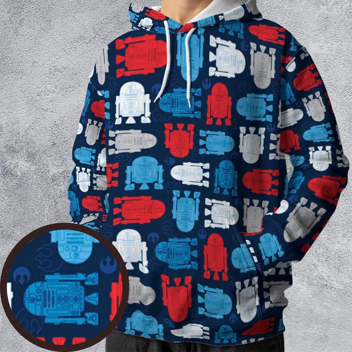 Full Print Hoodie - BCJB735Q