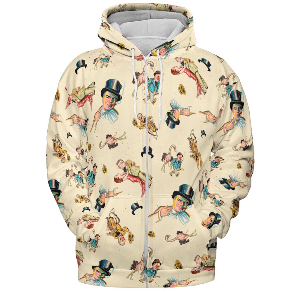 All-over Print Hoodie - 8QNV9JNL -  - 3