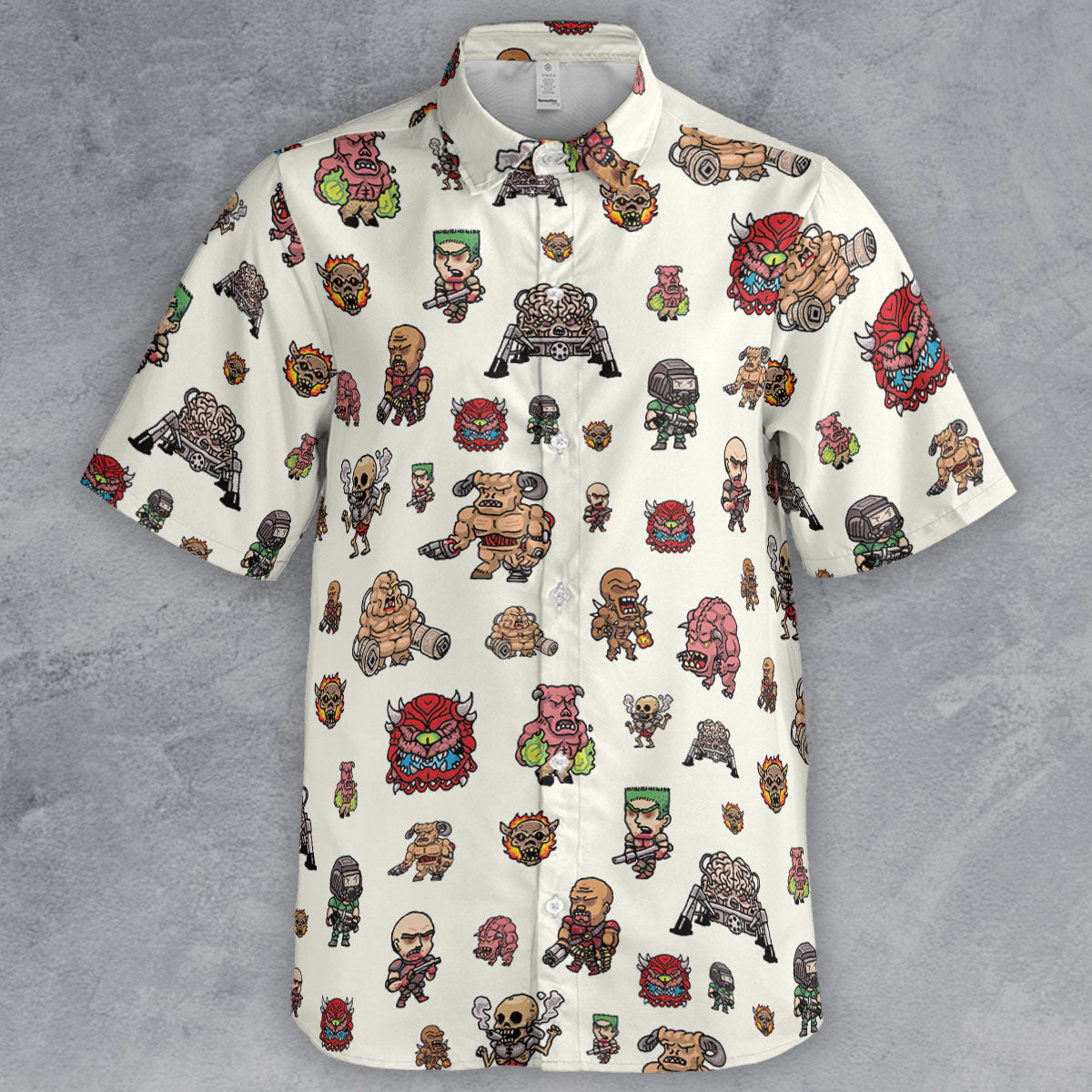 Short Sleeve Button Shirt - 5X8ZDFAR