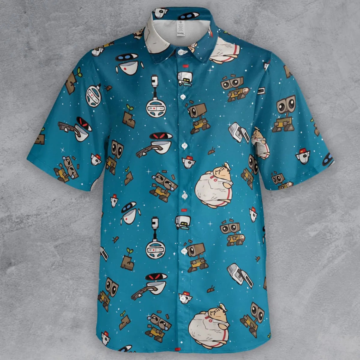 Short Sleeve Button Shirt - T33V61GA