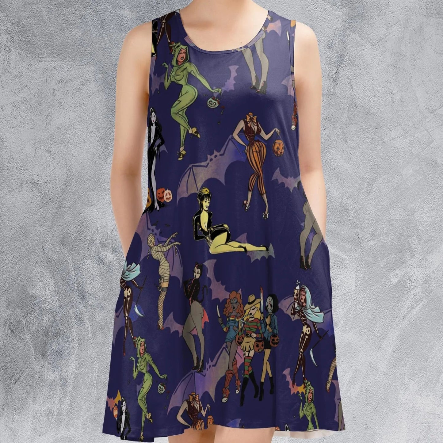 Casual Sleeveless Dress - S279S7YG