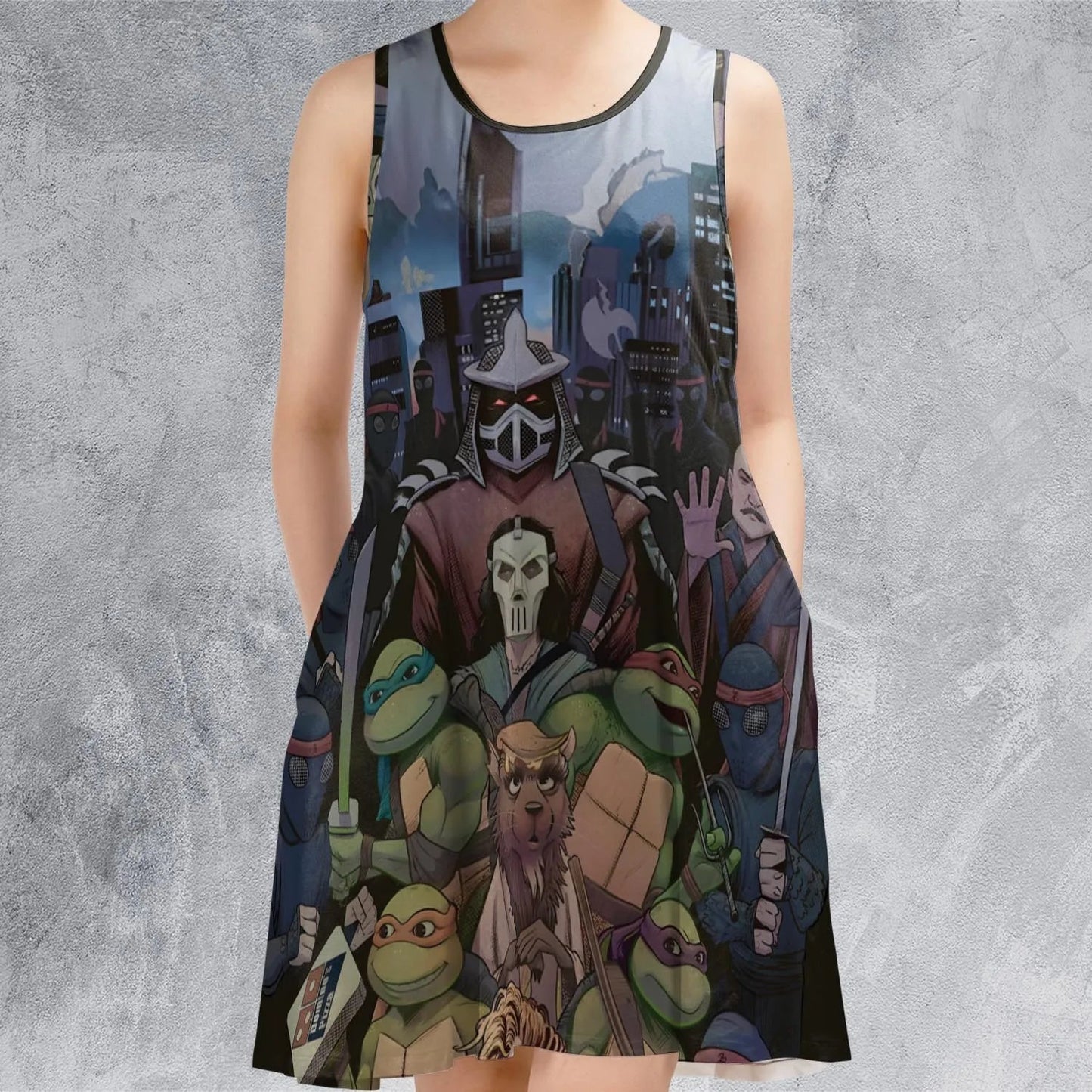 Casual Sleeveless Dress - F9WWMH6B