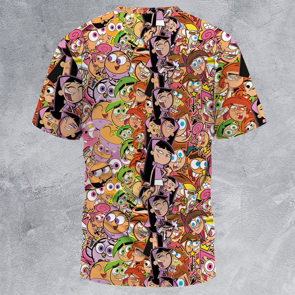 All-Over Print Unisex T-Shirt - EF8U3AG9 -  - 4
