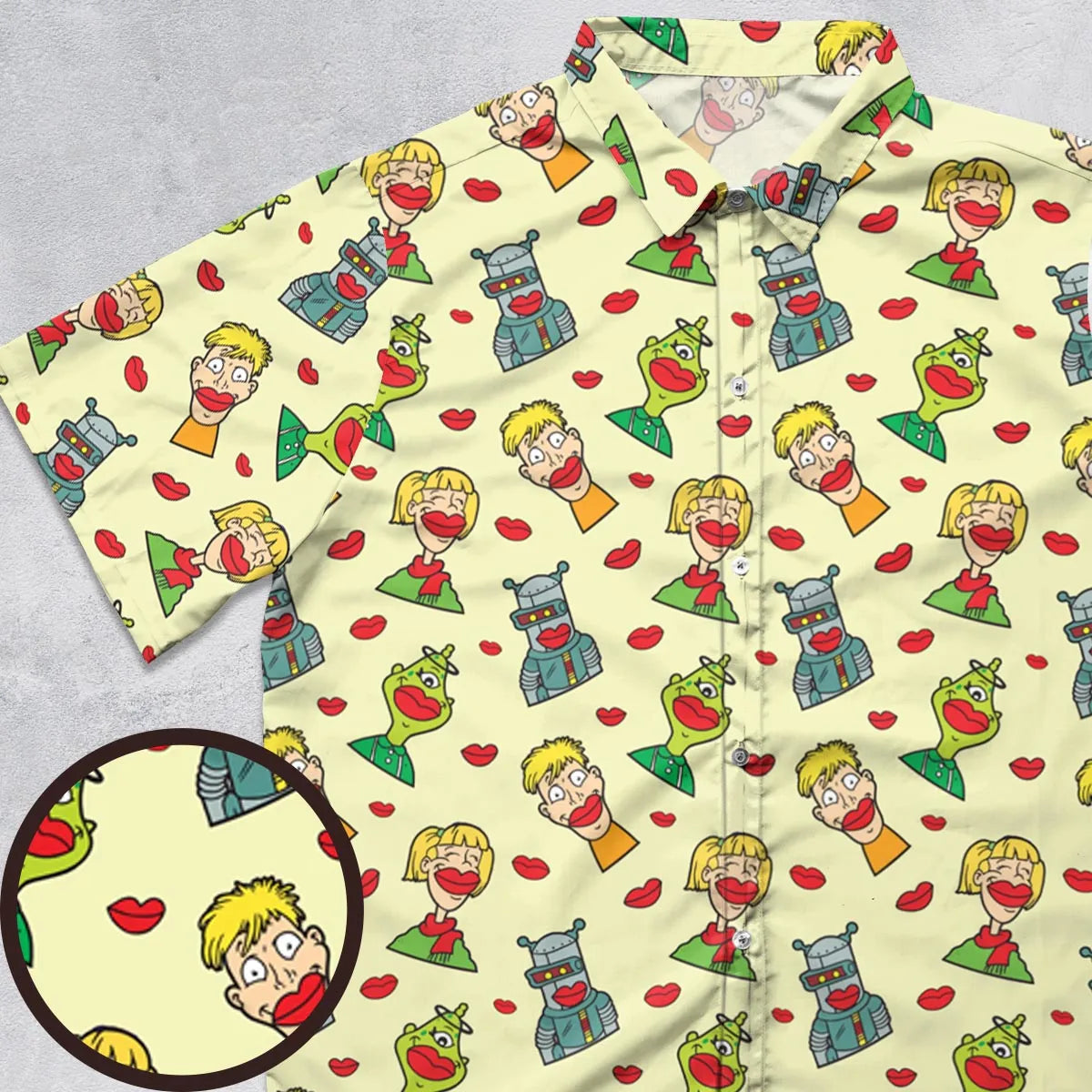 Short Sleeve Button Shirt - DP15SYP1