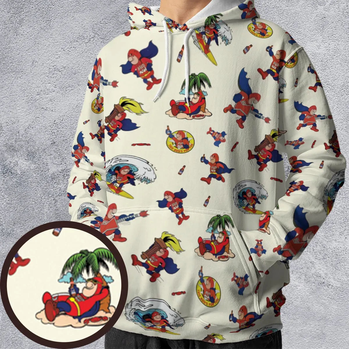Full Print Hoodie - ZSJNX8AG