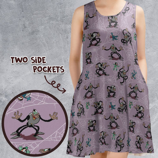 Sleeveless Dress - 1KM2K4B5 -  - 1