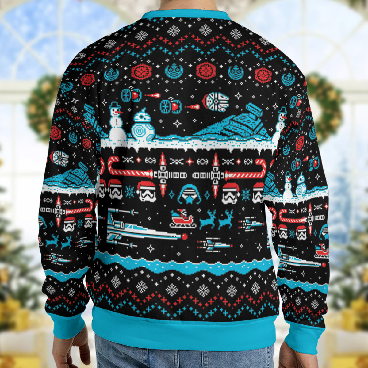 Ugly Christmas Sweatshirt - Q71PM8UN