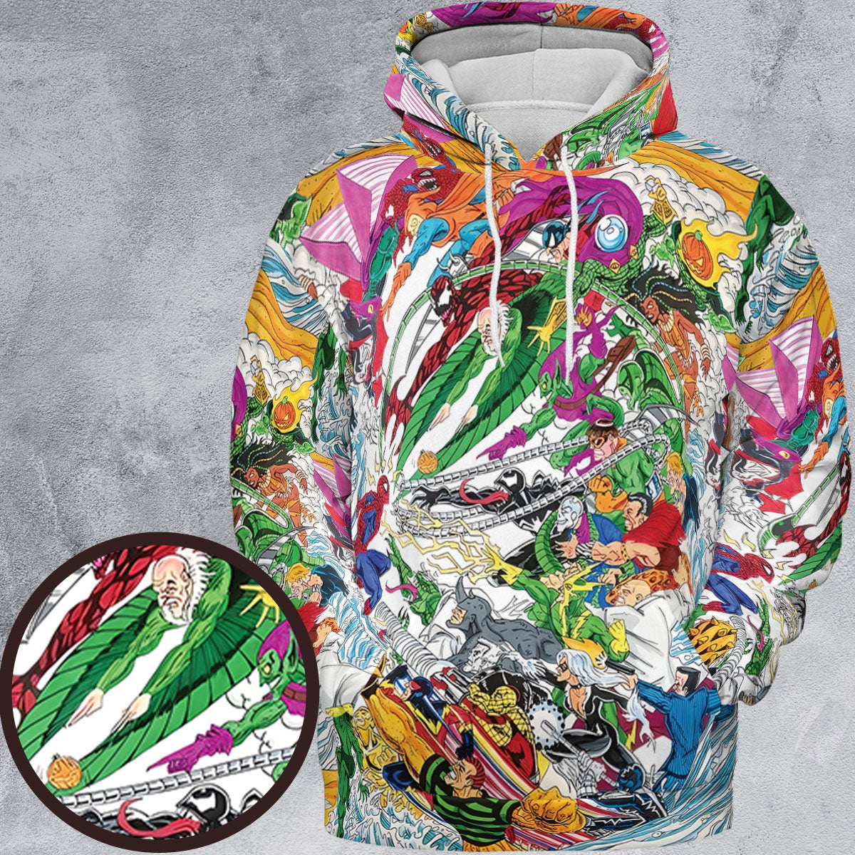 Full Print Hoodie - 625PQ4UE