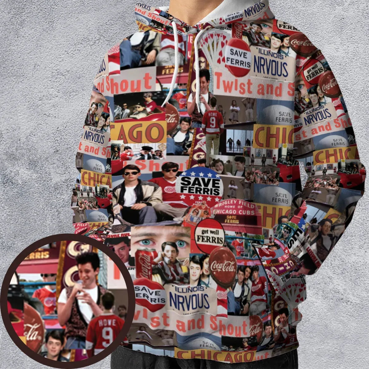 Full Print Hoodie - 6PUJDZNN