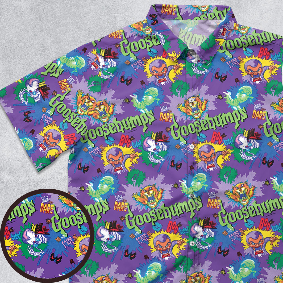 Short Sleeve Button Shirt - QYA18F6H