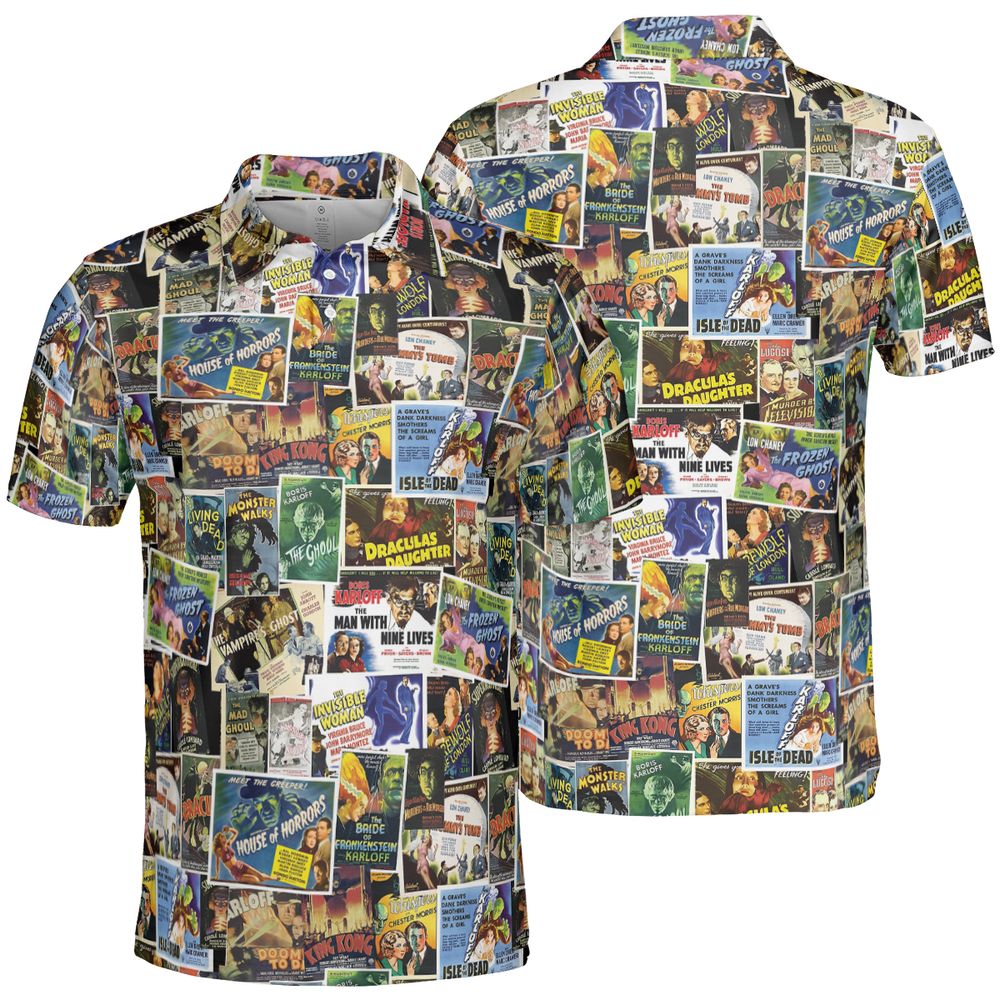 AOP Men/Women Polo Shirt - 96PJBWNB -  - 2