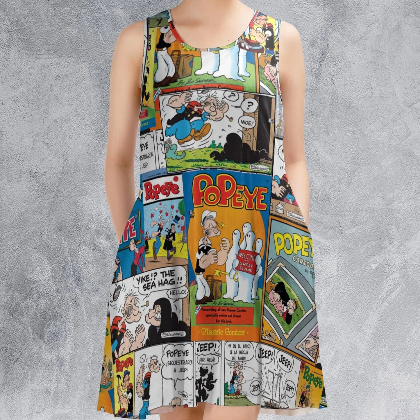 Casual Sleeveless Dress - BN3MTXQ3