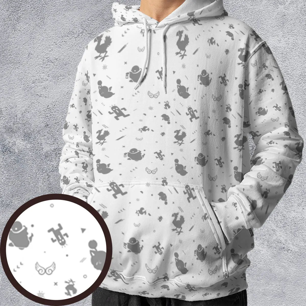 Full Print Hoodie - M3VF2J8S