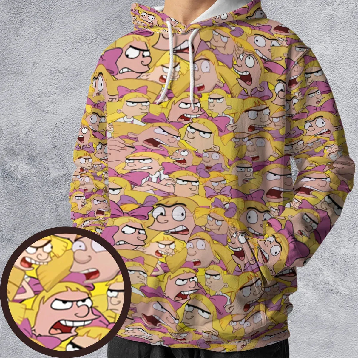 Full Print Hoodie - 76NE17G9