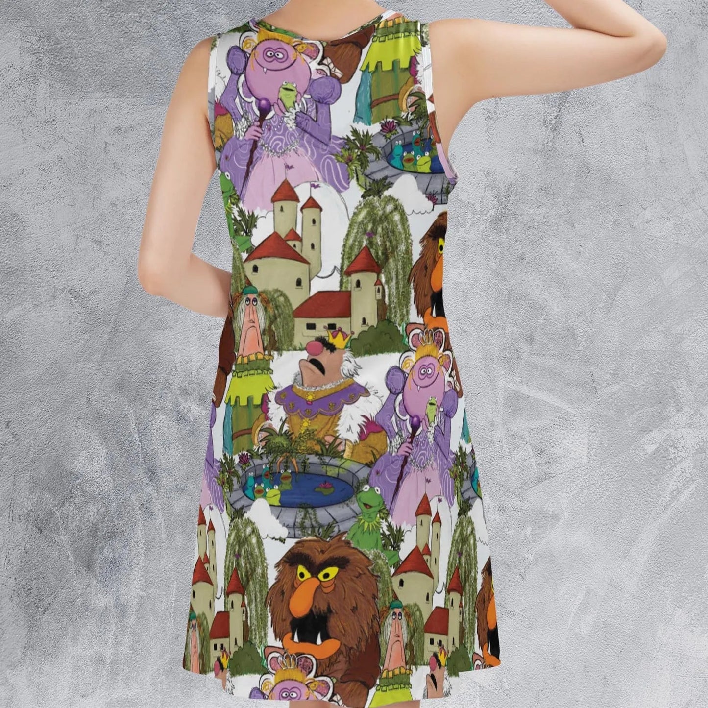 Casual Sleeveless Dress - BFTDCYV5