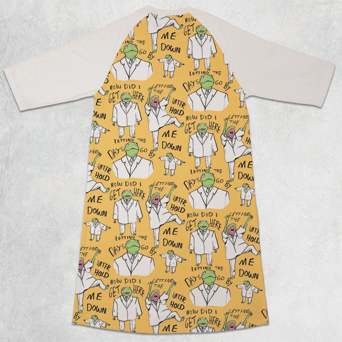 3/4 Sleeve Raglan Dress - 89RWEMAH