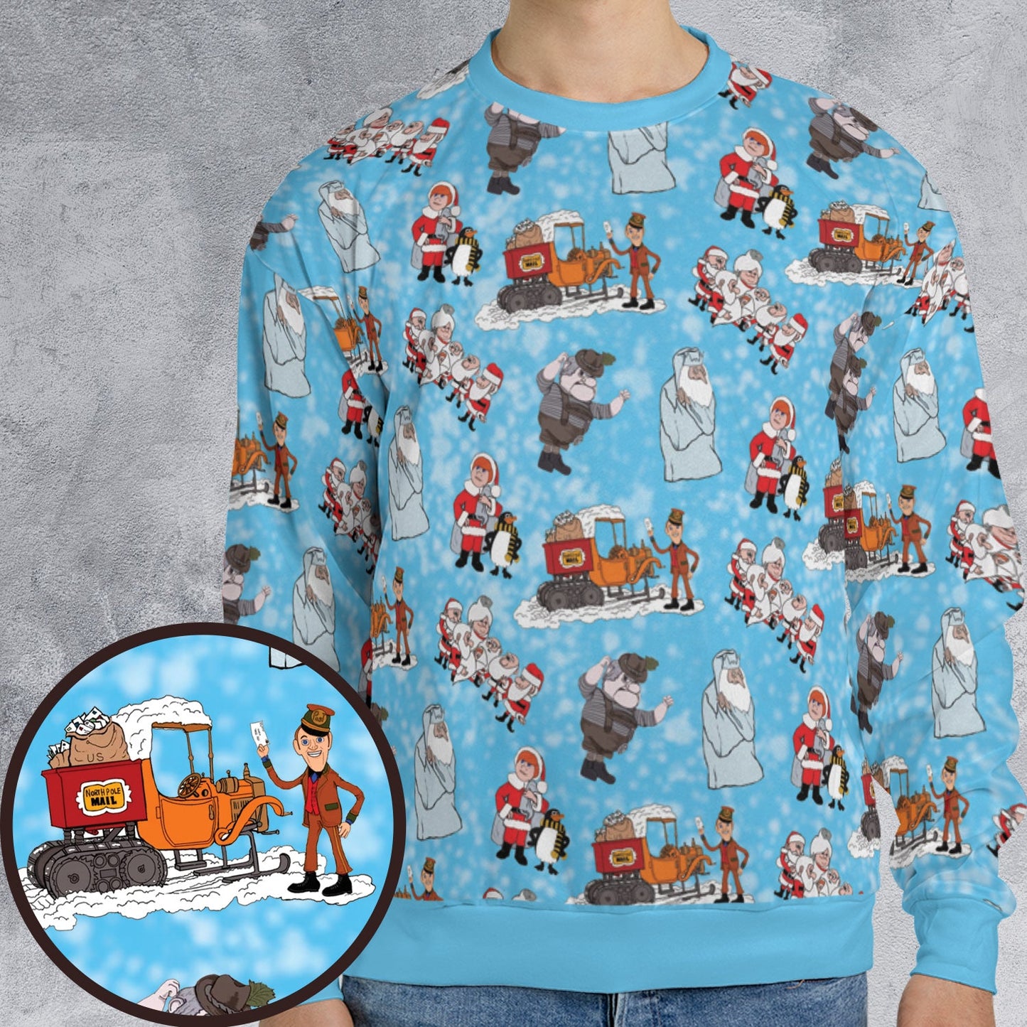 Full Print Sweatshirt - 3JMZPAPK