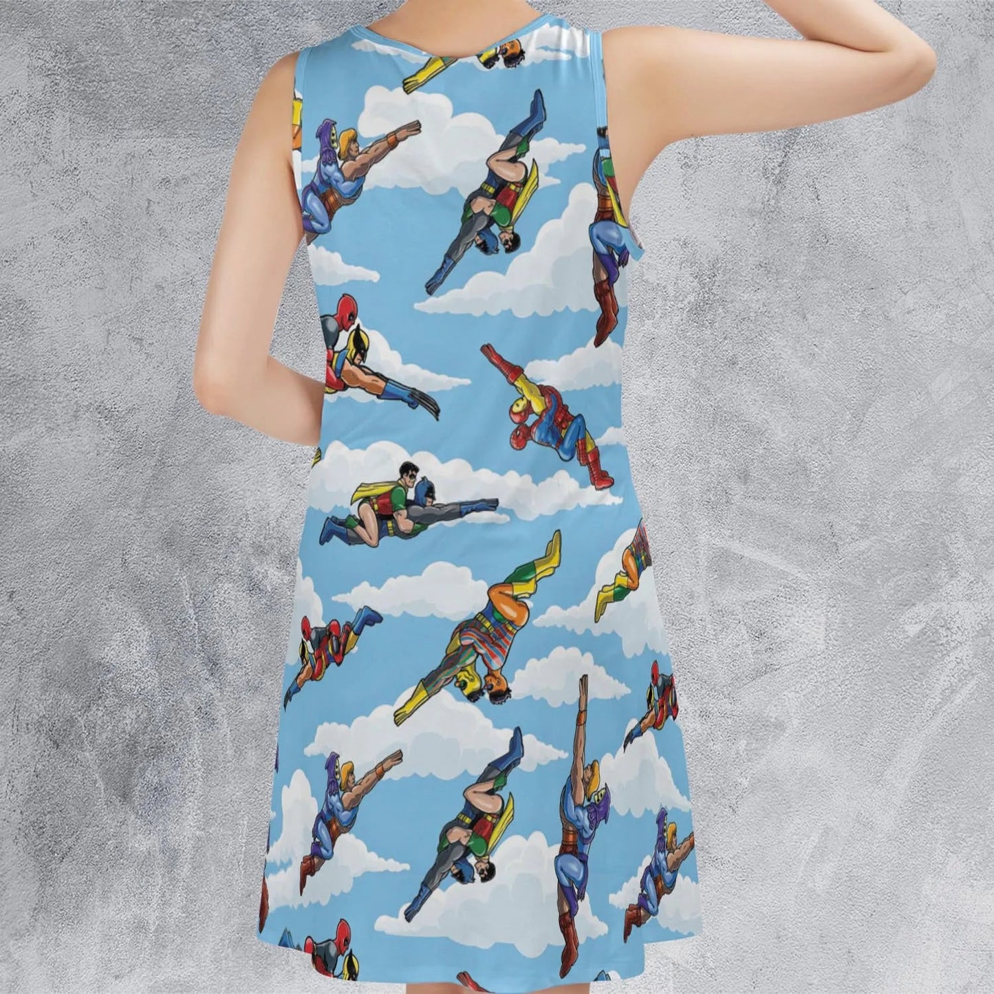 Casual Sleeveless Dress - KX6M1Q6V