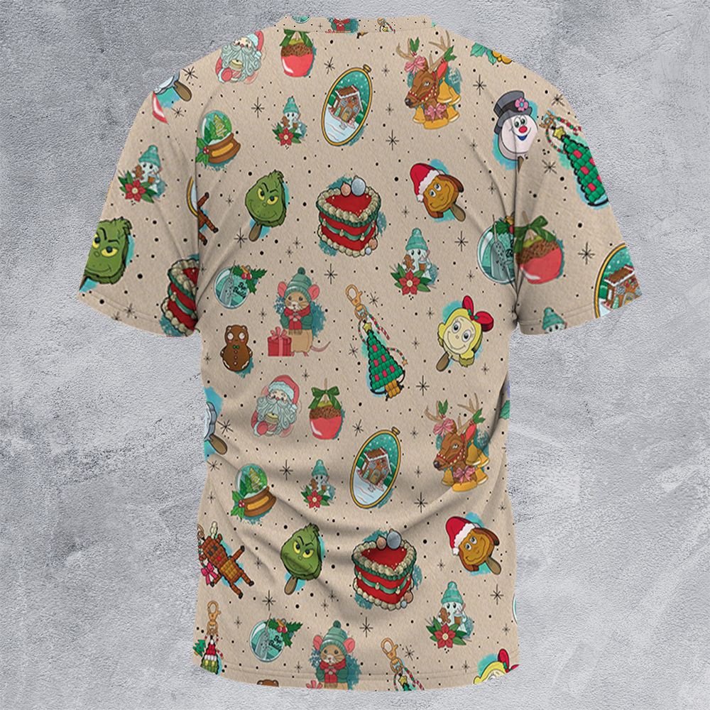 All-Over Print Unisex T-Shirt - 2NHCH59E -  - 4