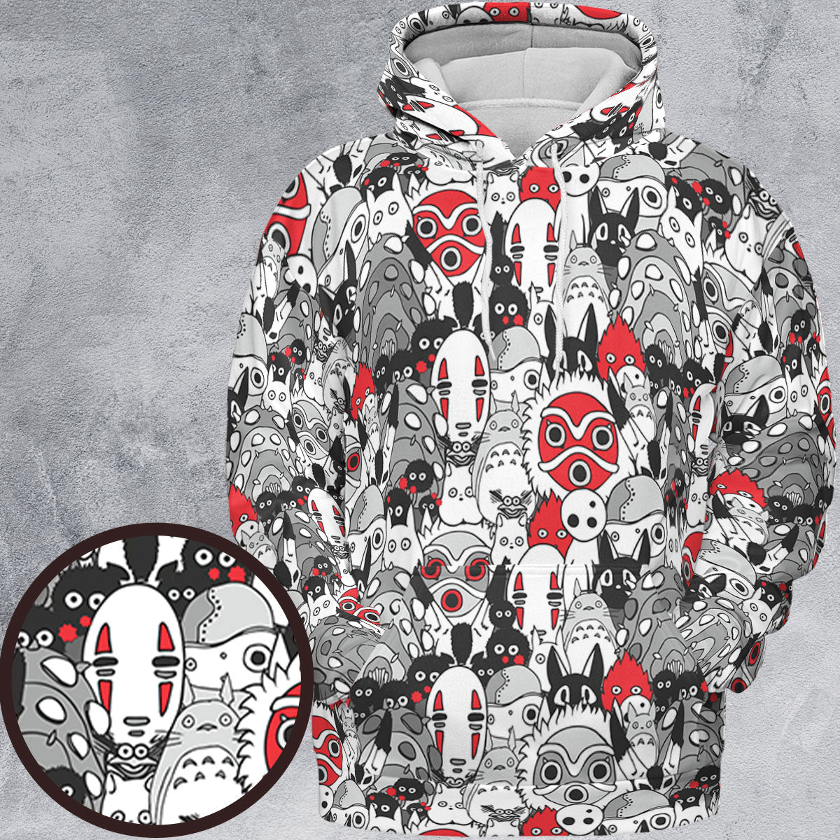 Full Print Hoodie - VLA9NN2Q