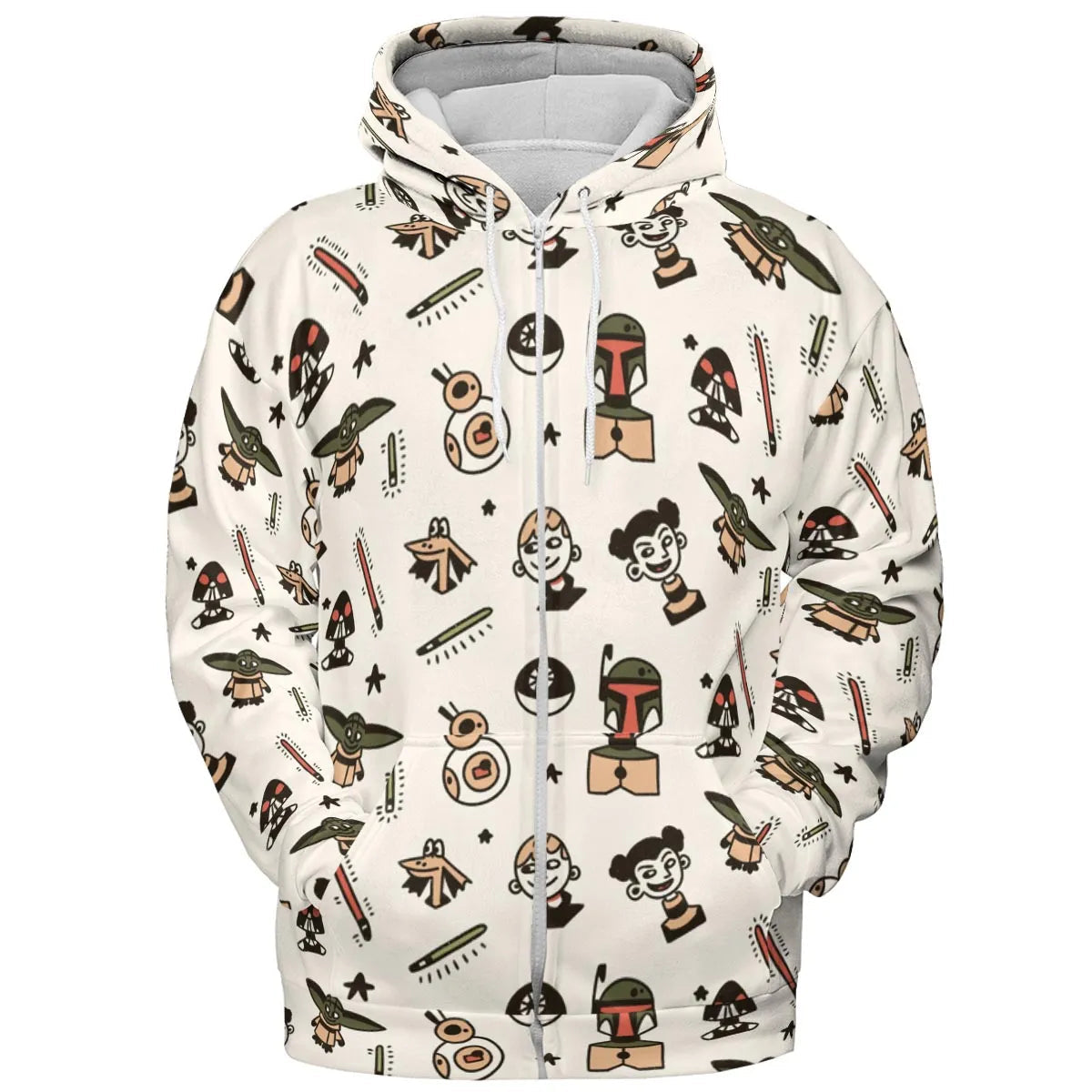 Full Print Hoodie - 96L1Z6Q6