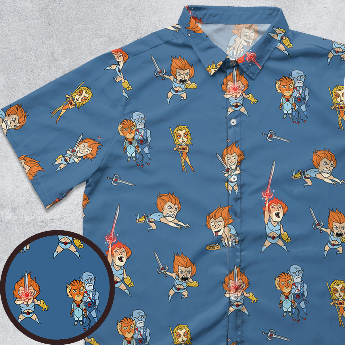 Short Sleeve Button Shirt - FHF4LSAN