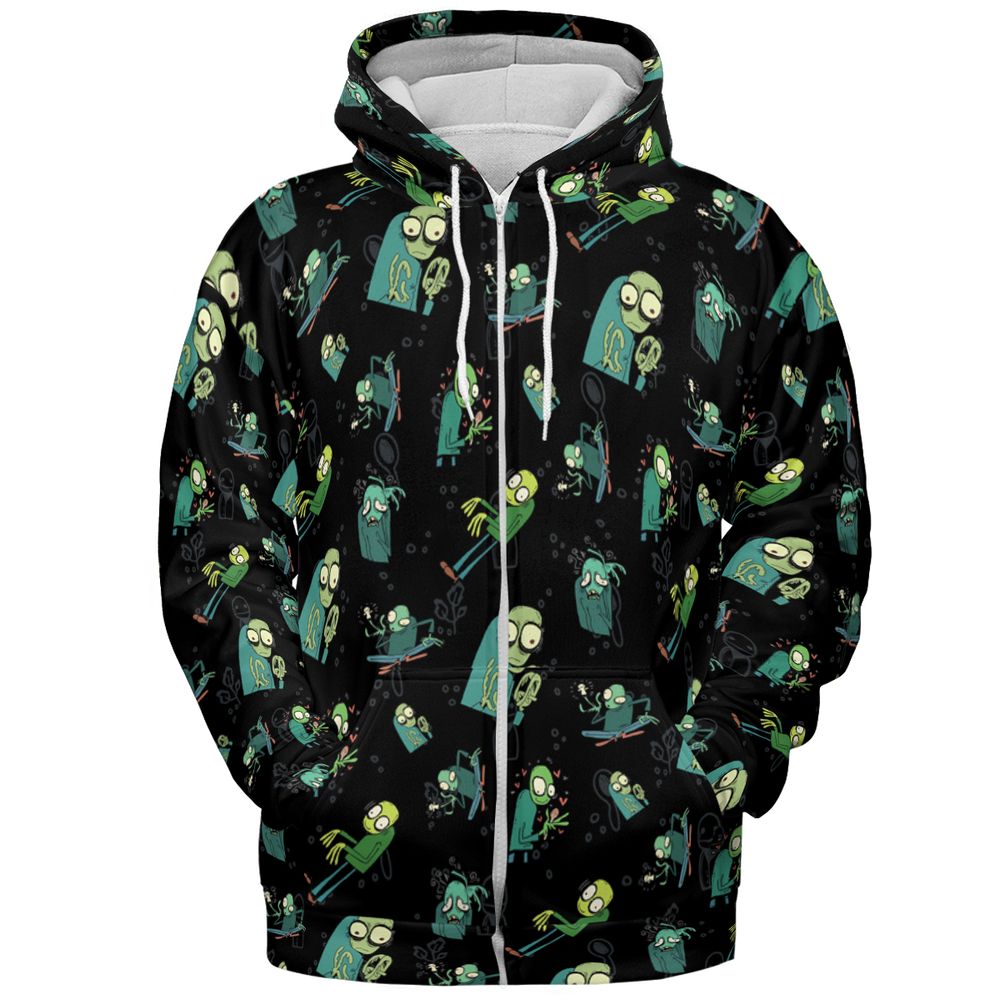 All-over Print Hoodie - ADFEJKFY -  - 3