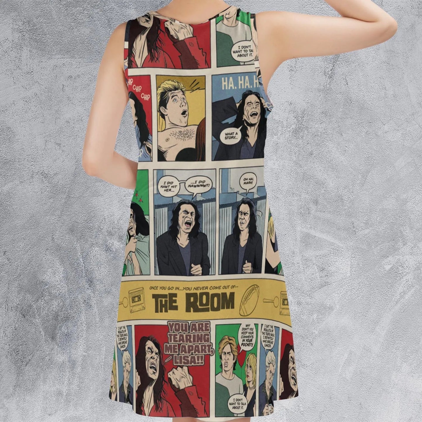 Casual Sleeveless Dress - YAT8FRDZ