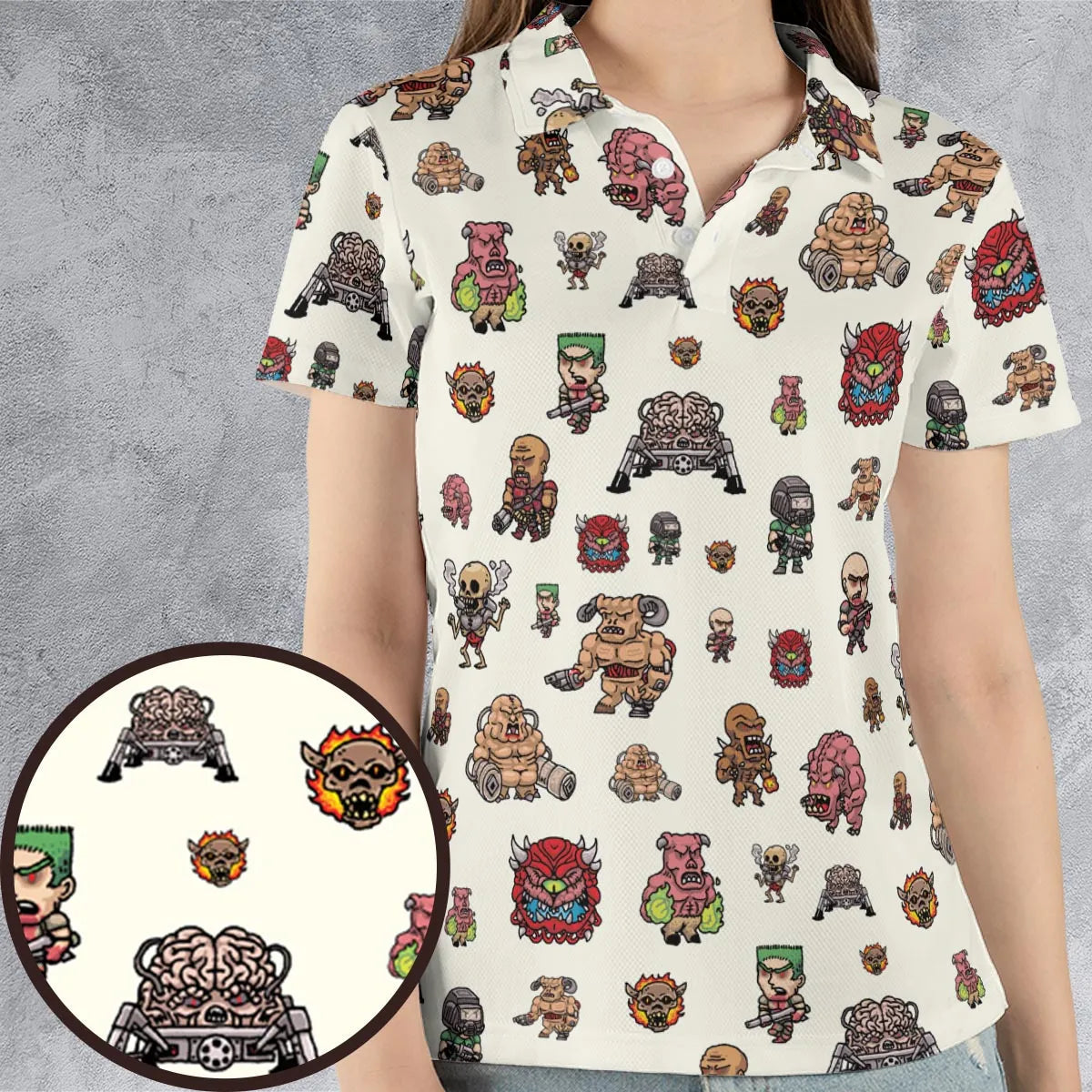 Unisex Polo Shirt - 1WYL8MR1