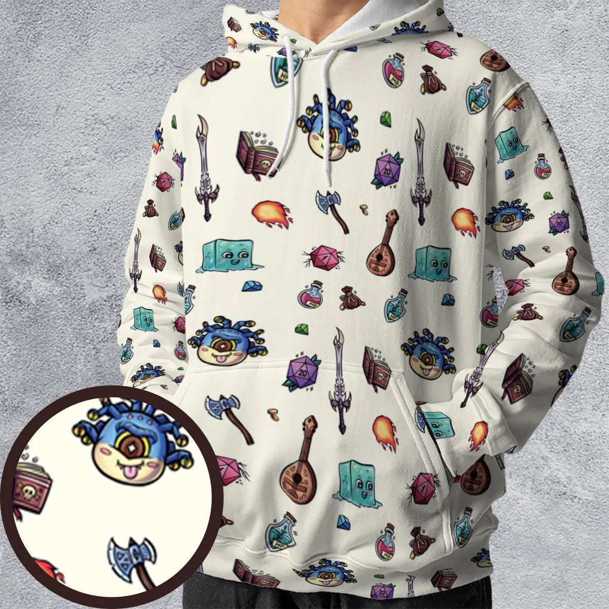 Full Print Hoodie - 6SAMMG5T