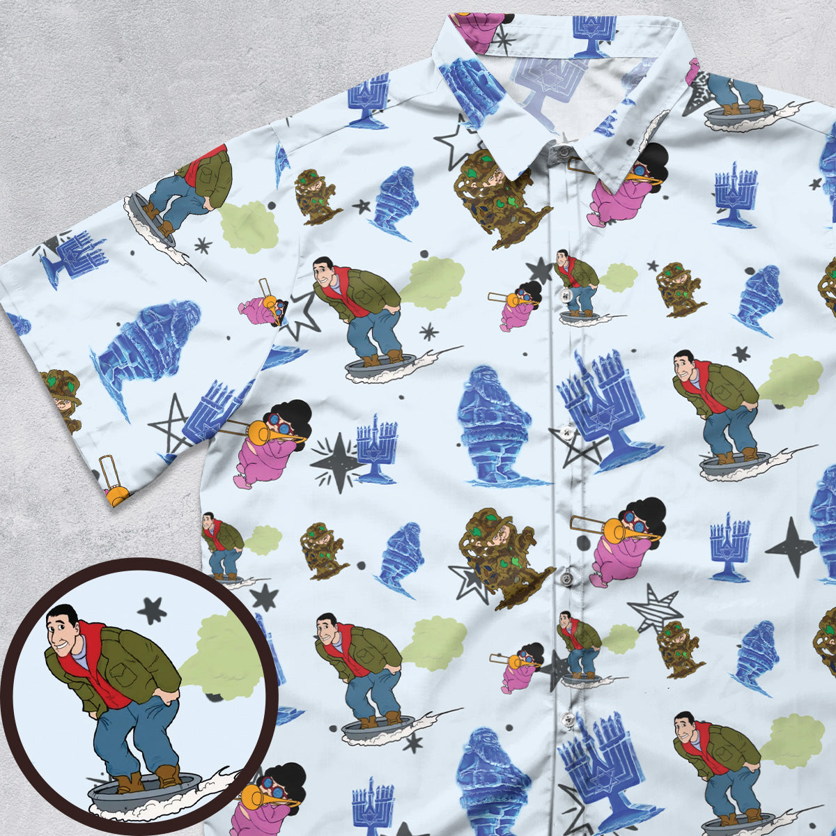 Short Sleeve Button Shirt - 6M1ASX5W
