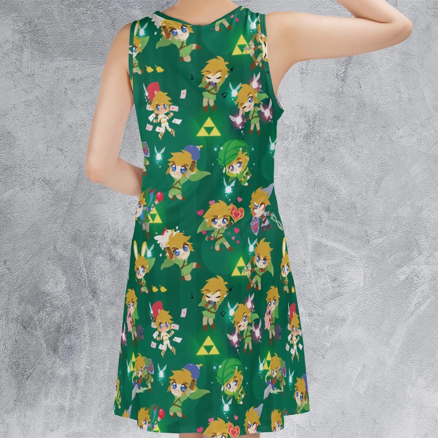 Casual Sleeveless Dress - SF2BZVFG