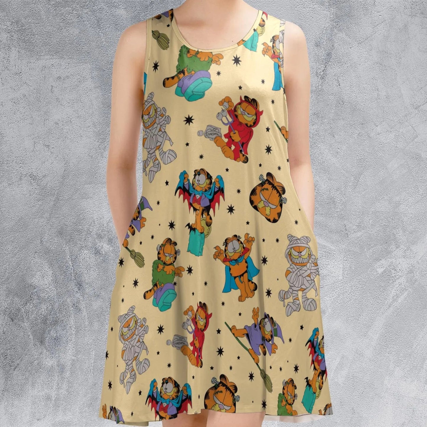 Casual Sleeveless Dress - LC8S7MHS