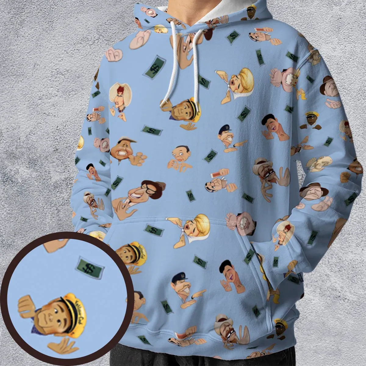 Full Print Hoodie - TU1P2Y9P
