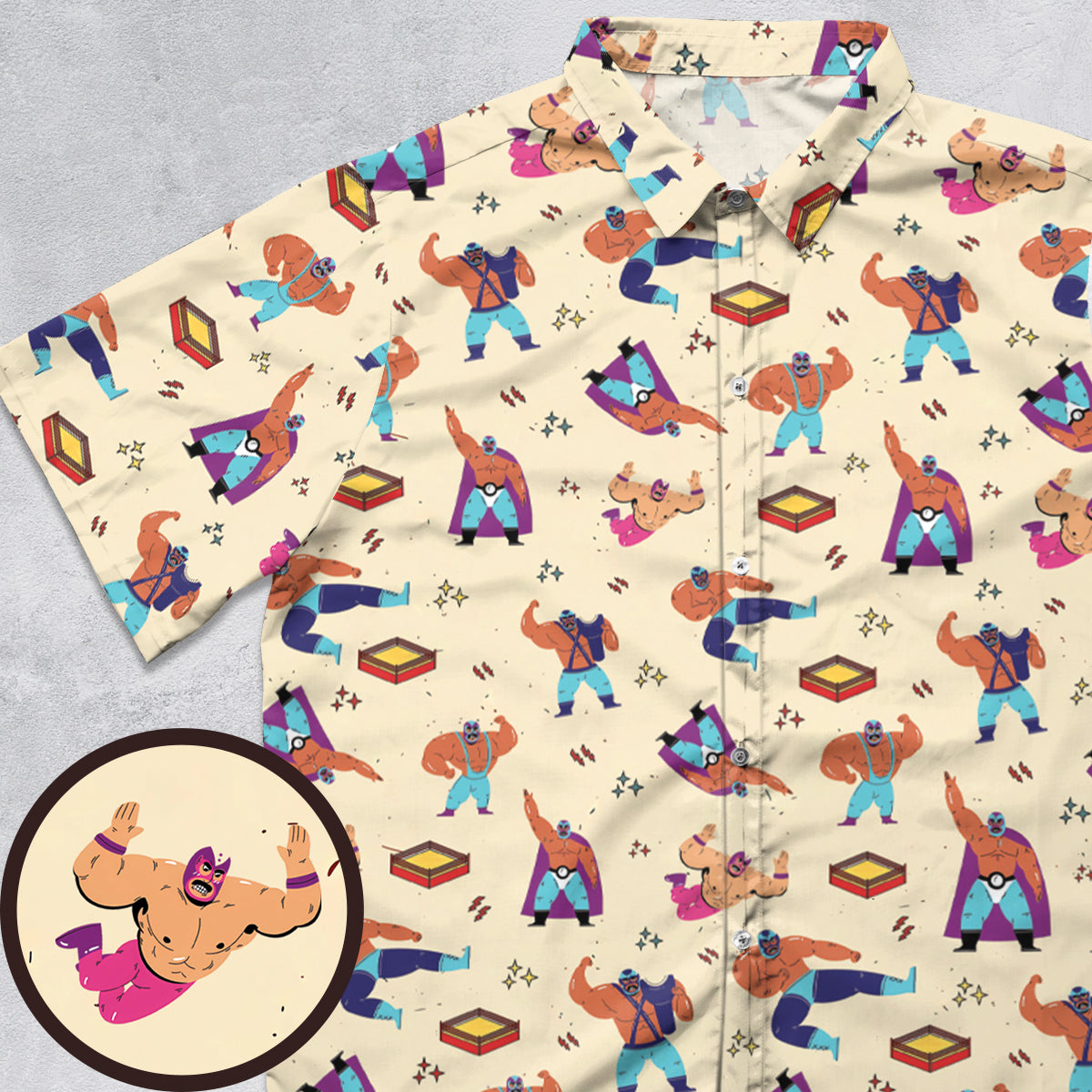 Short Sleeve Button Shirt - 2H5V34HF