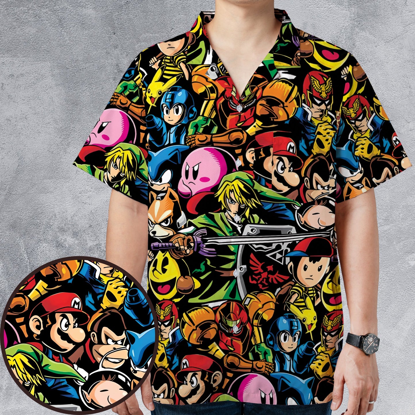Pocket Hawaiian Shirt - YM4YLU71