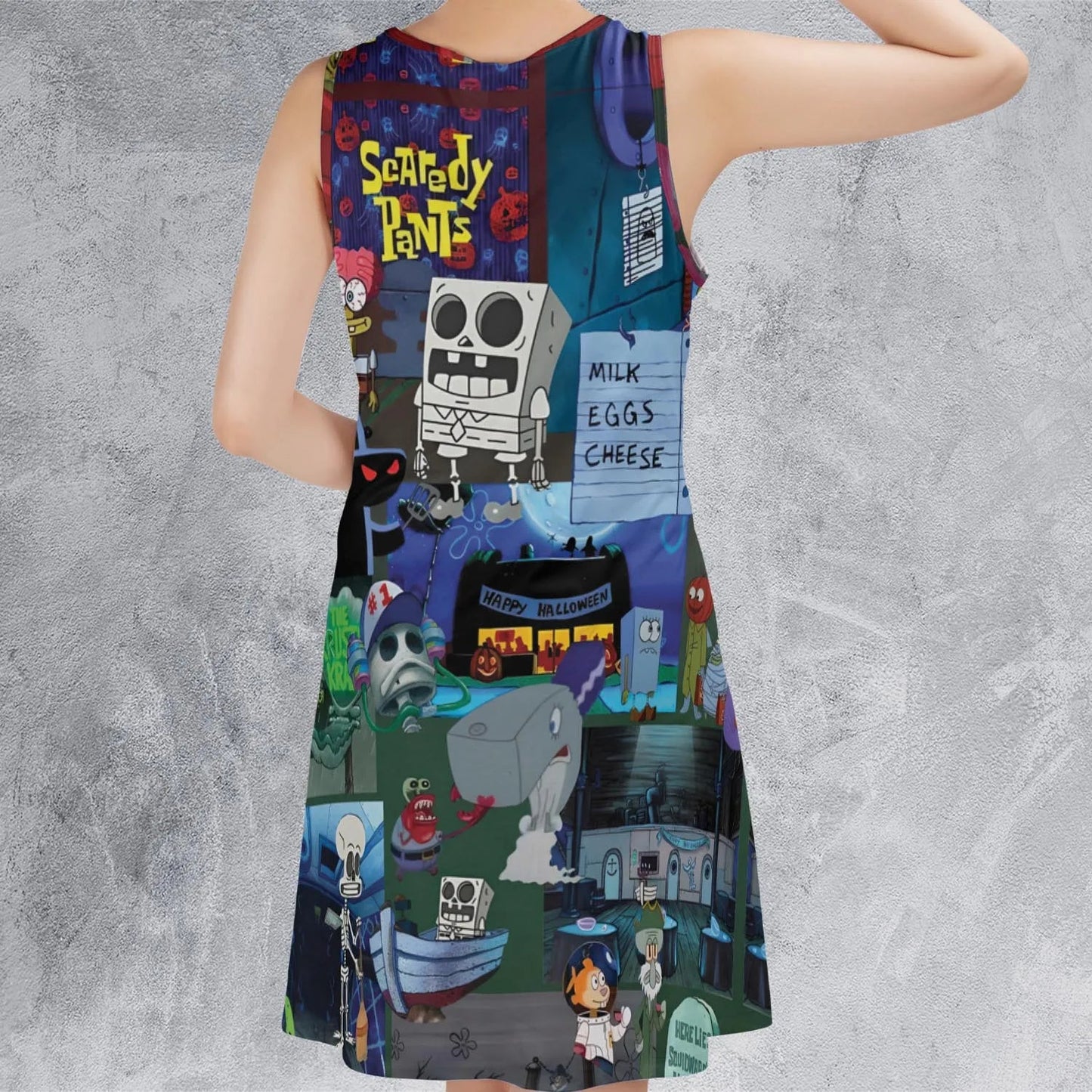 Casual Sleeveless Dress - 1D4EEVUT