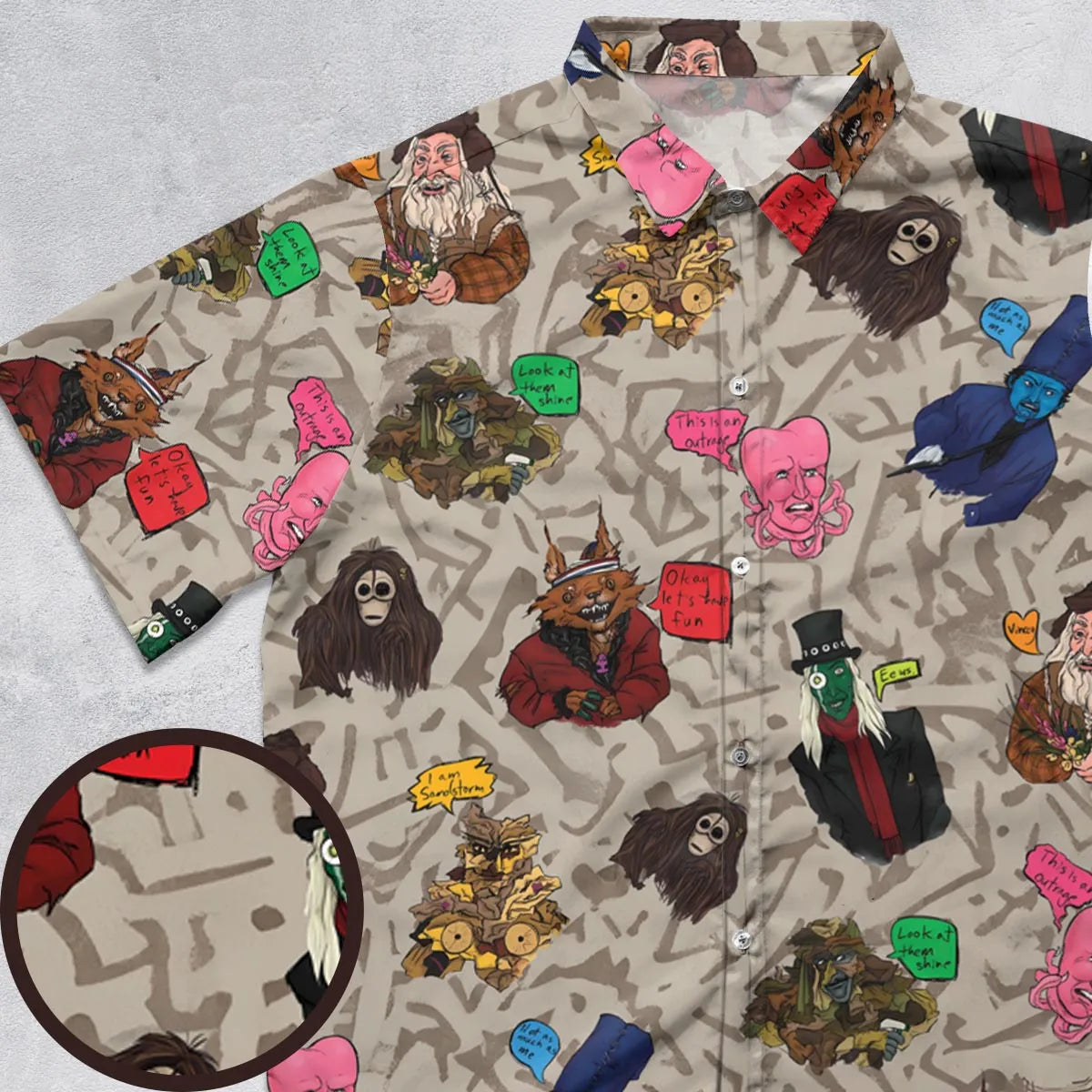 Short Sleeve Button Shirt - TCZ9GXEC
