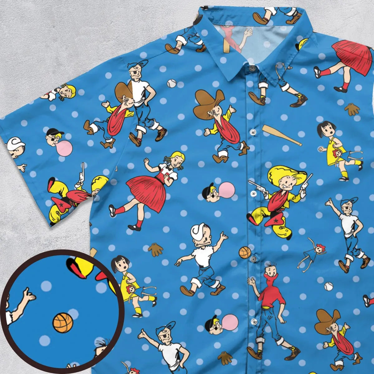 Short Sleeve Button Shirt - YPUKF7DS