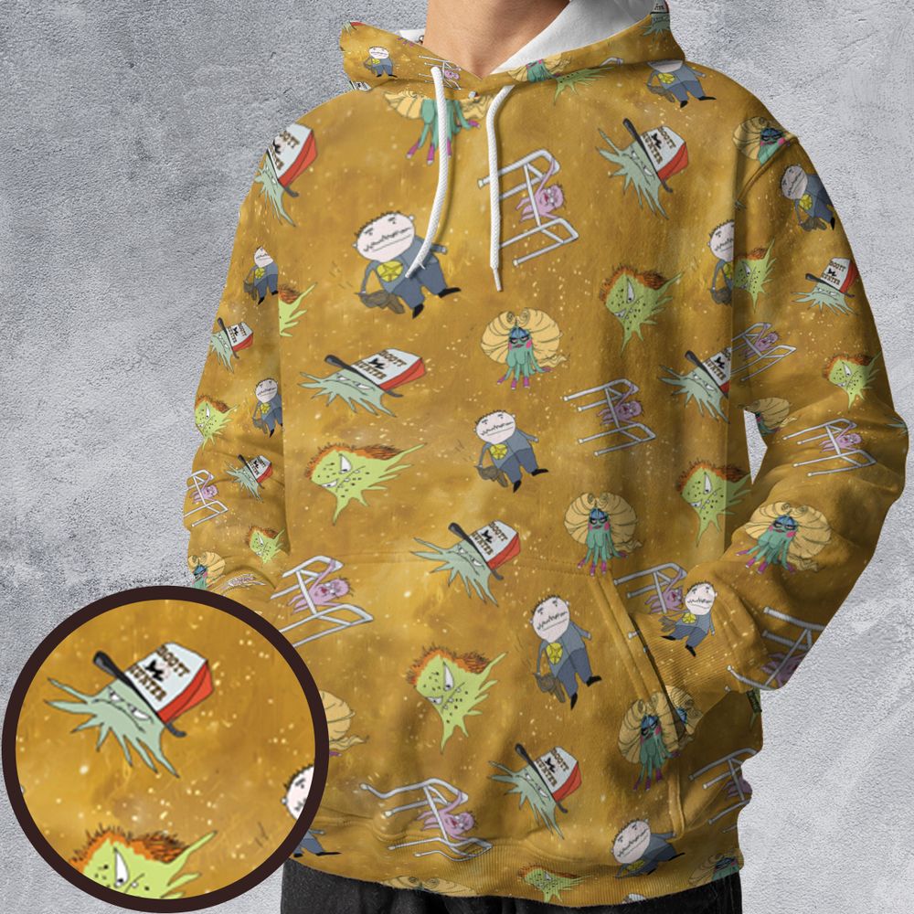 All-over Print Hoodie - LFM68RR6 -  - 1